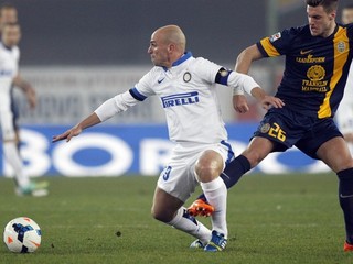 Zápas Inter Miláno - Bologna skončil 2:2.