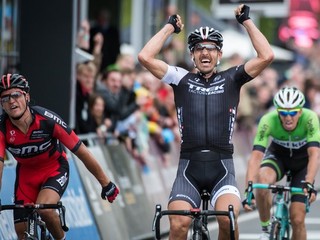 Šťastný víťaz Fabian Cancellara.