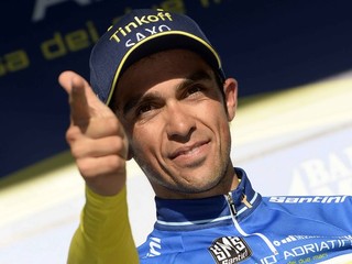 Contador po sóle vyhral 1. etapu na Okolo Baskicka