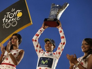 Nairo Quintana v cieli minuloročnej Tour de France.