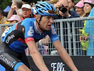 Ryder Hesjedal sa na Gire objaví.