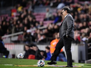 Argentínsky kouč Gerardo Martino zatiaľ veľké očakávania v Barcelone nenaplnil.