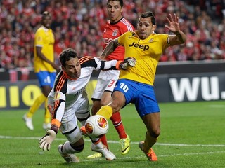 Tevézov gól proti Benfice Juventusu nestačil.
