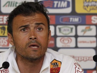 Luis Enrique v minulosti tréneroval AS Rím.
