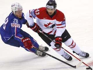 Kanaďania v riadnom hracom čase remizovali s Francúzskom 2:2.
