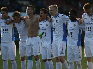 Futbalisti Baníka Ostrava sa potešili z víťazstva.