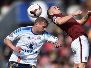 Sparta Praha strelila zachraňujúcemu sa Olomoucu päť gólov.