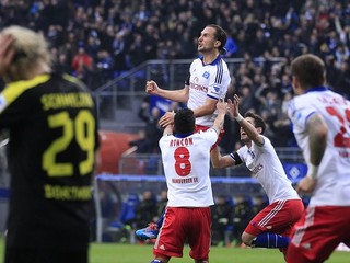 Dortmund prehral v Hamburgu 0:3