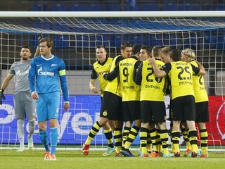 Borussia Dortmund vyhrala v Petrohrade 4:2.