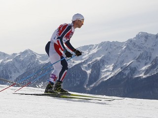 Martin Johnsrud Sundby na ZOH v Soči.