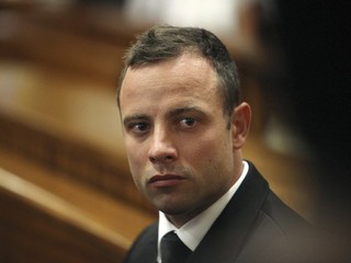 Oscar Pistorius na súde.