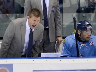 Rostislav Čada na lavičke bratislavského Slovanu.