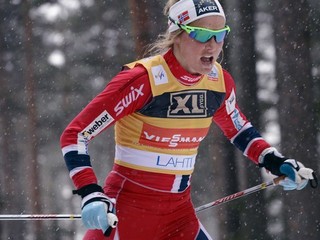 Therese Johaugová bojuje o titul svetovej šampiónky.