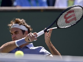 Švajčiar Roger Federer si zahrá v Indian Wells finále.