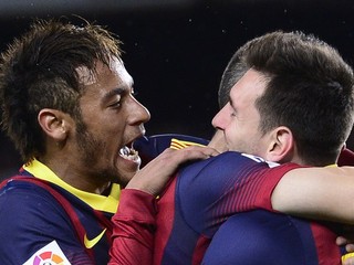 Neymar a Messi.