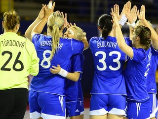Slovenky v odvete nedali Fínkam šancu, rozstrieľali ich 38:17