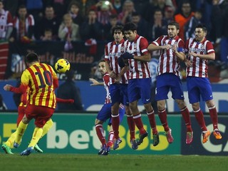 Barcelone nepomohol ani Lionel Messi, ktorý pred druhým polčasom vystriedal Iniestu.