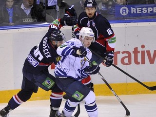 Miroslav Šatan (vpravo) a Libor Hudáček (vľavo).