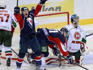 Takto sa z výhry nad Kazaňou v septembri v Bratislave tešil Milan Bartovič.