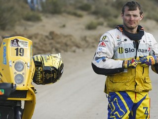 Štefan Svitko na Rely Dakar 2014.