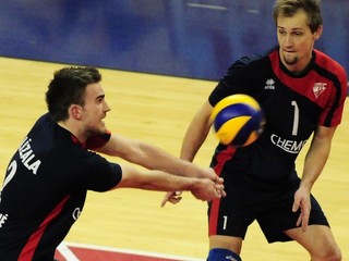 Vľavo Milan Lízala a vpravo Milan Javorčík, obaja boli v roku 2012 hráčmi Humenného.