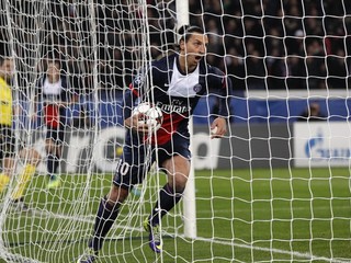 Ani Zlatan Ibrahimovič tentokrát k trom bodov PSG nepomohol.