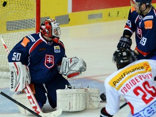 Ján Laco v drese Slovenska na Švajčiarskom pohári.