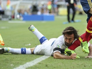 Taliansky futbalista Andrea Pirlo.
