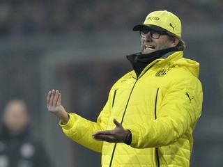 Tréner Dortmundu Klopp.