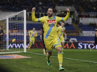 V 47. minúte sa z gólu v Neapola tešil Gonzalo Higuain.