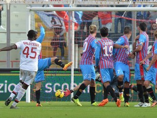 Mario Balotelli dal takto gól.