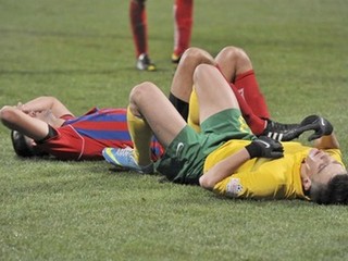 Žilina mala veľmi zlú jeseň. Na snímke v žltom Jaroslav Mihálik.