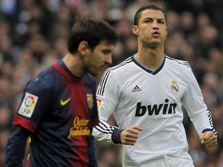 Ronaldo (vpravo) a Messi.