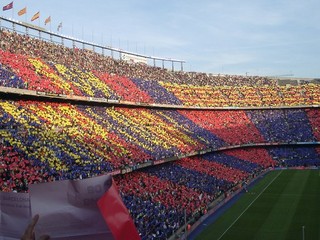 Súčasný štadión Nou Camp otvorili v roku 1957. Má kapacitu 99 354 divákov.