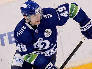 Jakub Petružálek ešte v drese Dinama Moskva.