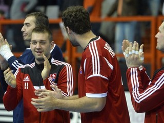Slovenskí hádzanári.