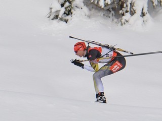 Slovenská biatlonistka Anastasia Kuzminová.