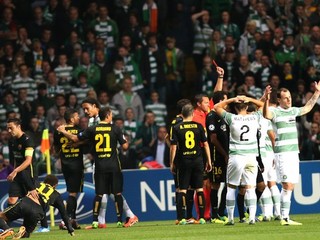 UEFA potrestala kapitána Celticu trojzápasovým dištancom