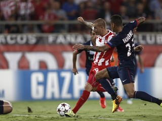 Weiss skóroval za Pireus, jeho tím vyhral 4:1