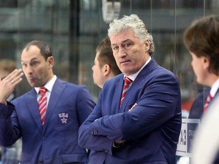 Miloš Říha ešte ako tréner SKA Petrohrad.