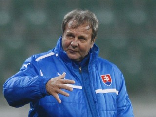 Tréner reprezentácie Slovenska Ján Kozák.