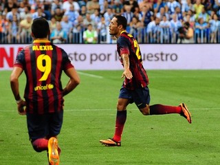 Barcelona bez Messiho vydrela nad Malagou výhru