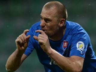 Jakubko v reprezentačnom drese.