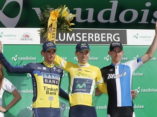 Bauke Mollema (vľavo) na archívnej snímke.