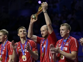 Volejbalisti Ruska po víťazstve v 24. ročníku prestížnej Svetovej ligy.