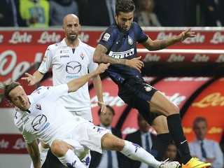Inter otočil proti Fiorentine a vyhral 2:1