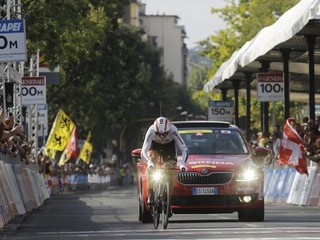 Cancellara počas časovky.