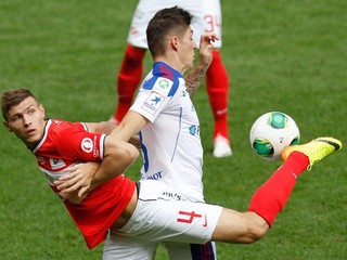 Ilustračná snímka z ruskej ligy. Spartak hral nedávno na štadióne Lokomotivu. Vyhral tam 3:0.