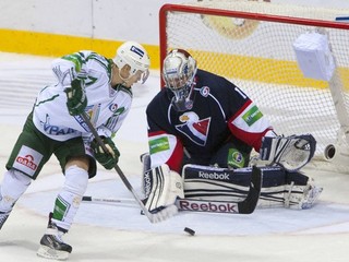 Slovan v zápase proti Ufe podržal výborne chytajúci Miroslav Kopřiva.