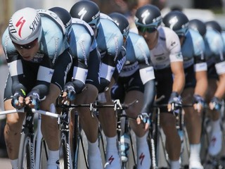 Peter Velits bol spolu so svojim tímom Omega Pharma-Quick Step tesne druhý.